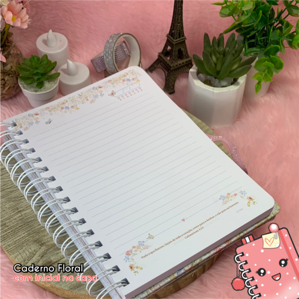 Caderno Flores A5 - Image 5